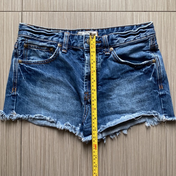 Free People denim cutoff shorts - Picture 2 of 5